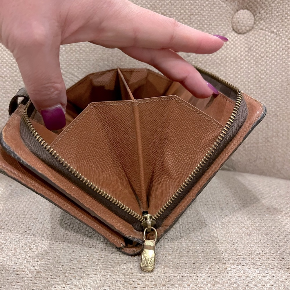Louis Vuitton Brown Monogram Wallet - Picture 9 of 16